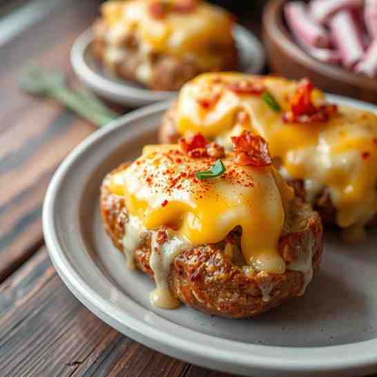 Baked Potatoes with Cheese - Get Crispy Jacket Spuds